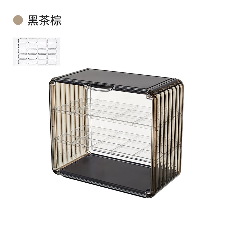 Trendy Play Blind Box Storage Box Bubble Mart Layered Display Box Acrylic Dust-Proof Ornaments Hand-Held Storage Display Rack - Image 1