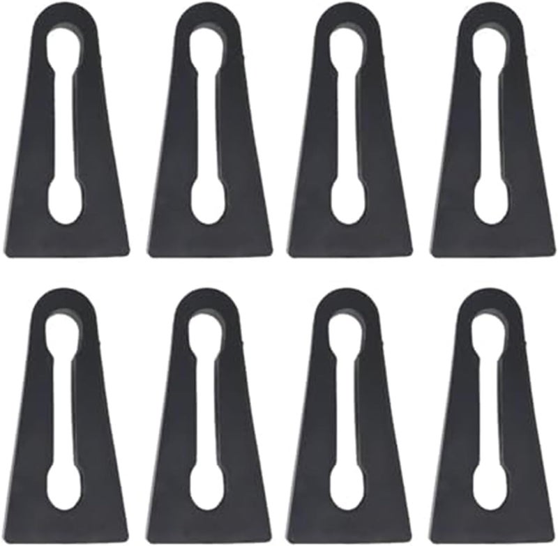 QASULER Car Door Shock Absorber - 8 Pcs - Image 1