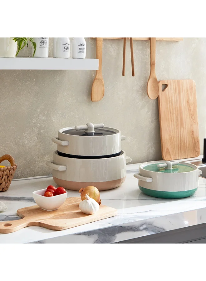 Home Box Atlantic 3-Piece Hot Pot Casserole Set 2.6 L