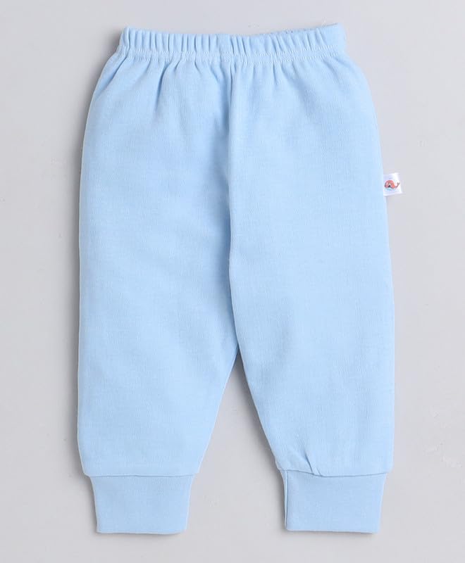 BUMZEE Sky Blue & White Full Length Boys Pyjamas Pack of 4 Age - 18-24 Months (Peb8825E-sbl.wht) - Image 4