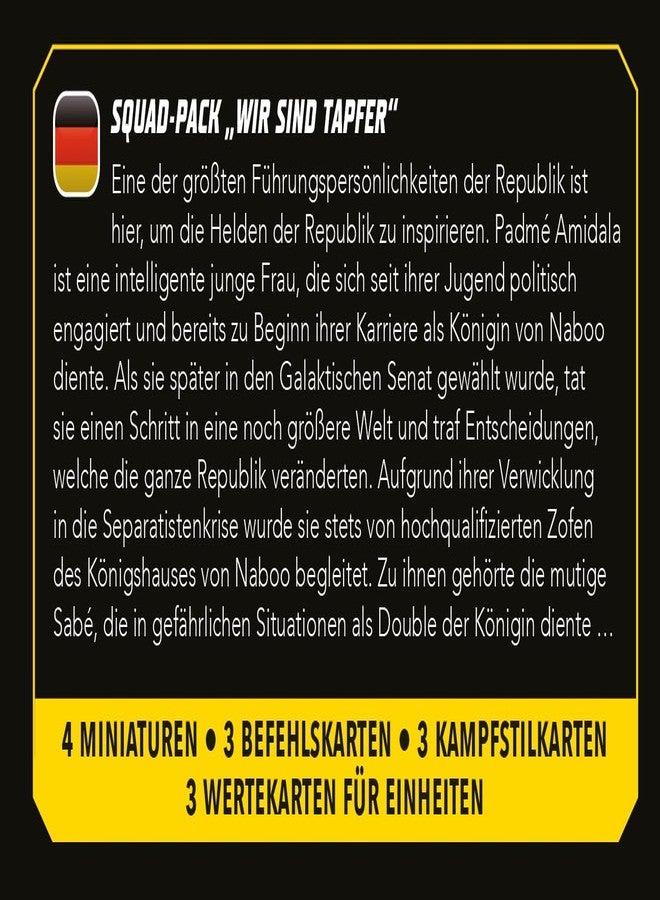 Asmodee Star Wars Shatterpoint We Are Brave SQUAD PACK - Tabletop Miniatures Game, Strategy Game for Kids and Adults, Ages 14+, 2 Players, 90 Minute Playtime, Made by Atomic Mass Games - Image 2