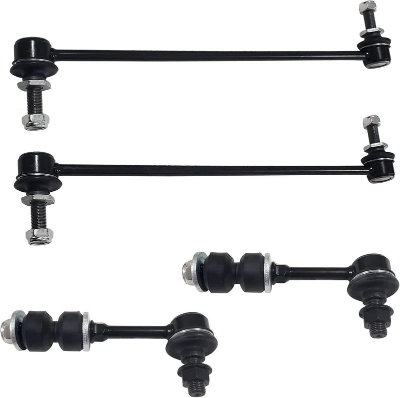 HHCM 4pc Front Rear Sway Bar Link Kit K750043 K750257 for RAV4 2006-2017 & 2018 2.5L, Front Rear Stabilizer Bar End Links for Lexus NX300h 2015-2019, NX200t 2015-2017, NX300 2018-2019 - Image 1