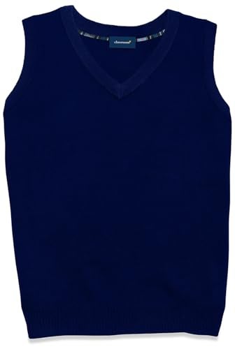 CLASSROOM Little Boys' Uniform Sweater Vest, Dark Navy, X-Small - Image 2