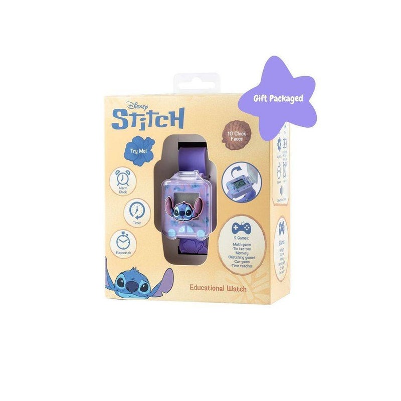 Disney Lilo & Stitch Stitch Digital Learning Watch - Image 1