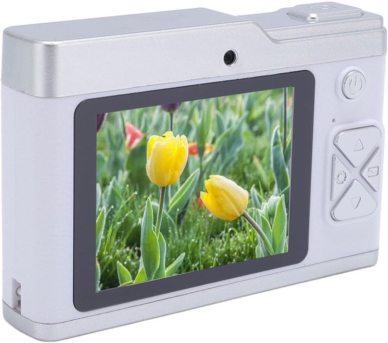 White 48MP Digital Camera 8X Zoom Anti Shake 2 4 Inch Screen Portable Travel Camera Supports 64GB Card - Image 5