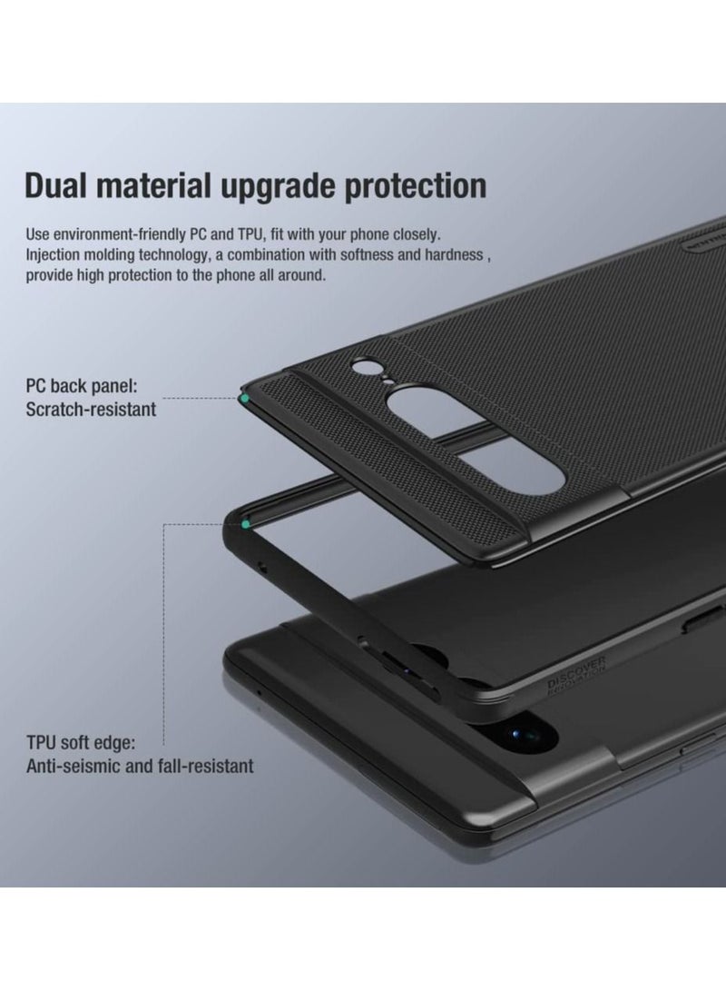 Nillkin Phone Case for Pixel 7 Pro Premium Cell Phone Case Shockproof Slim Phone Cases Hard PC and TPU Anti-Scratch Fingerprint Proof Phone Protective Cover - Image 2