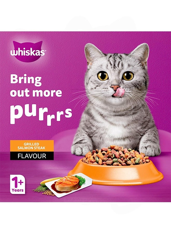 Whiskas Grilled Salmon Steak For 1+ Adult Cat Food - 1.2 KG - Image 2