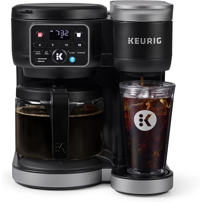 Renewed Keurig K-Duo Hot & Iced Single Serve & Carafe Coffee Maker, MultiStream Technology, 72oz Reservoir (Gen 2) (Renewed) - Image 1