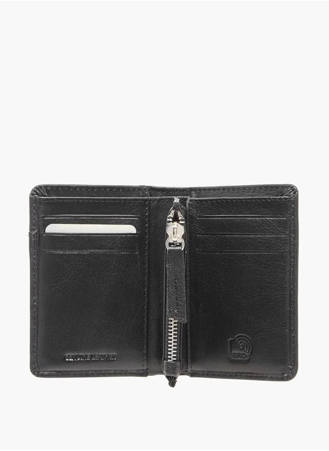 LBL by Shoexpress Men Panelled Bi-Fold Wallet