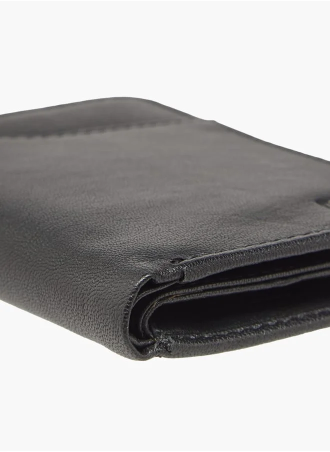 LBL by Shoexpress Men Panelled Bi-Fold Wallet