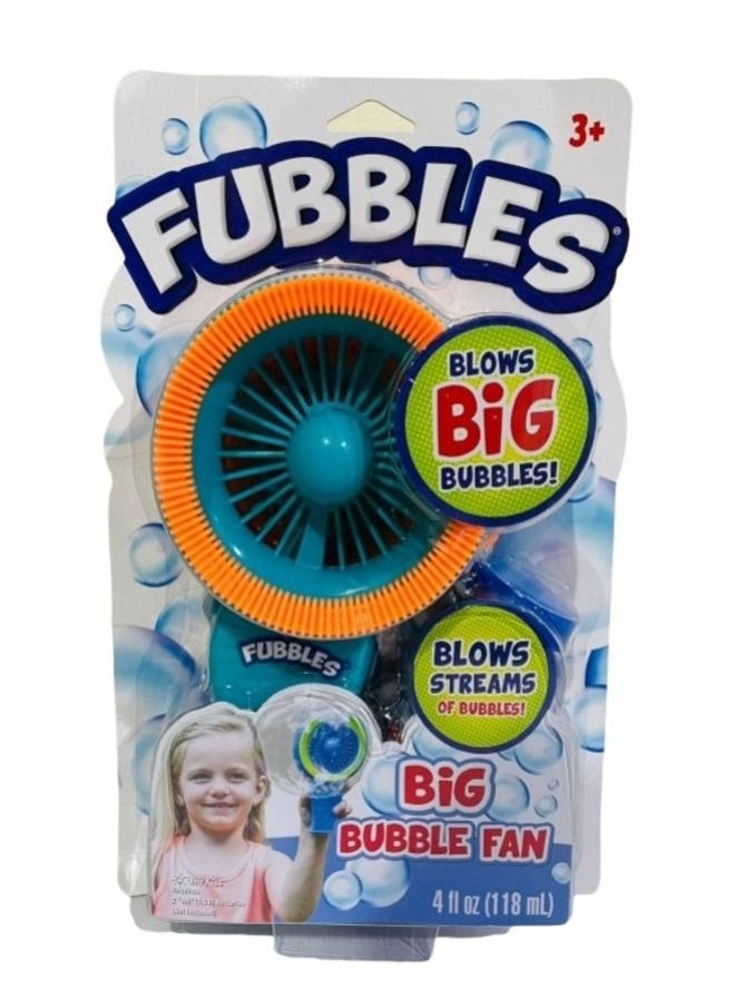 FUBBLES Big Bubble Fan 118ml - Assorted  - Image 1
