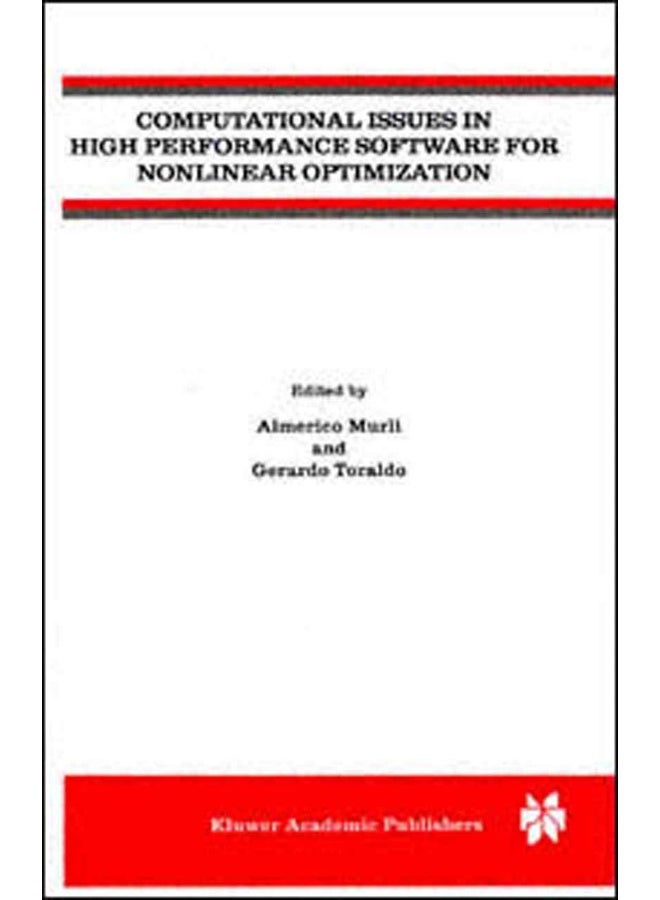 Computational Issues in High Performance Software for Nonlinear Optimization