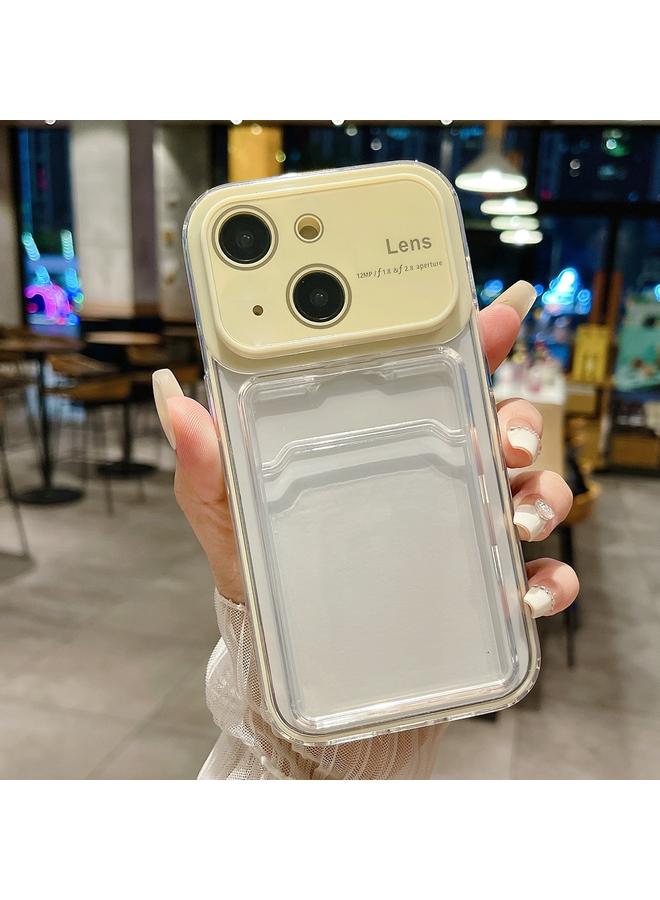 اس-توب جراب هاتف iPhone 15 كبير الحجم من البولي يوريثين الحراري الهجين مع فتحة بطاقة - Image 1