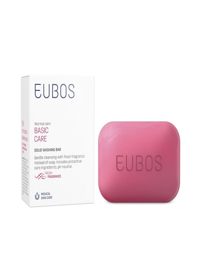 EUBOS Basic Skin Care Red Syndet For Combination Skin (Neutral pH, Without Alkaline Soap and Preservatives 4.4 oz - Image 1