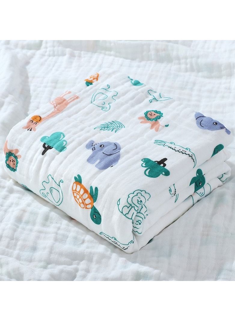 منشفة حمام مطبوعة كرتون من القطن النقي