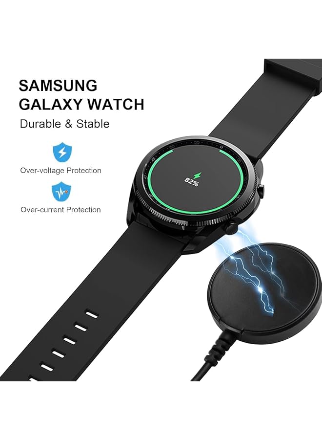 erorex Charging Cable Compatible With Samsung Galaxy Watch 6 5 4 40Mm 44Mm Watch 6 Classic 43Mm 47Mm Watch 5 Pro Active 2 1 Watch4 Classic Watch 3 Usb A  - Image 4