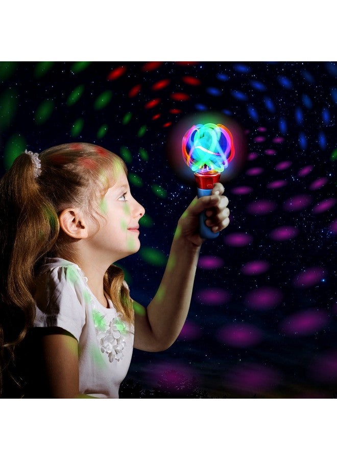 ArtCreativity عصي الدوران المضيئة من آرت كرييتيفيتي للأطفال - لعبة مضيئة تدور مع أضواء وامضة - لعبة دوارة مضيئة ممتعة للحفلات، أعياد الميلاد، جوائز الفصول الدراسية، والهدايا - مجموعة من 2 - Image 5