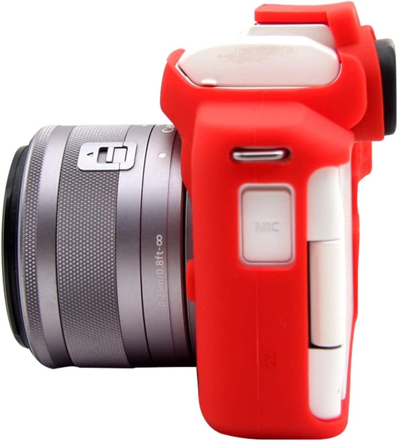 Rieibi غطاء سيليكوني لرييبي لكاميرا كانون M50 و M50 مارك II غطاء واقي ناعم لكاميرا كانون EOS M50 و EOS M50 II - Image 2