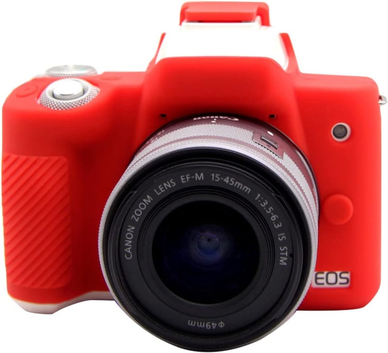 Rieibi غطاء سيليكوني لرييبي لكاميرا كانون M50 و M50 مارك II غطاء واقي ناعم لكاميرا كانون EOS M50 و EOS M50 II - Image 1