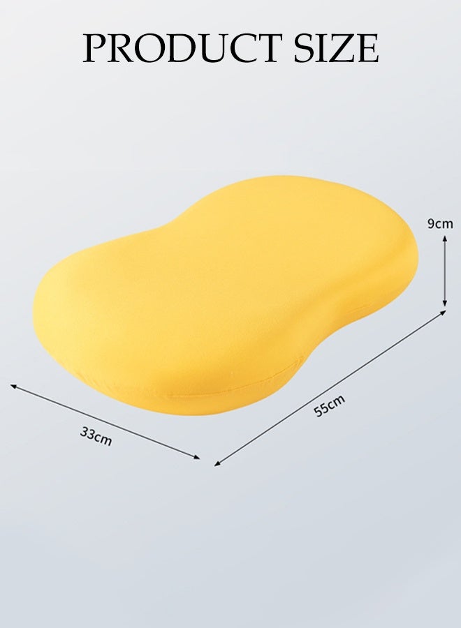 DUNISO Ergonomically Comfortable Sleep Pillows Medium Support Comfortable Soft Memory Foam Pillow Cervical Pillow Spring Design Neck Support Pillow with Washable Pillowcase for Neck, Back, Side Sleepers - Image 4