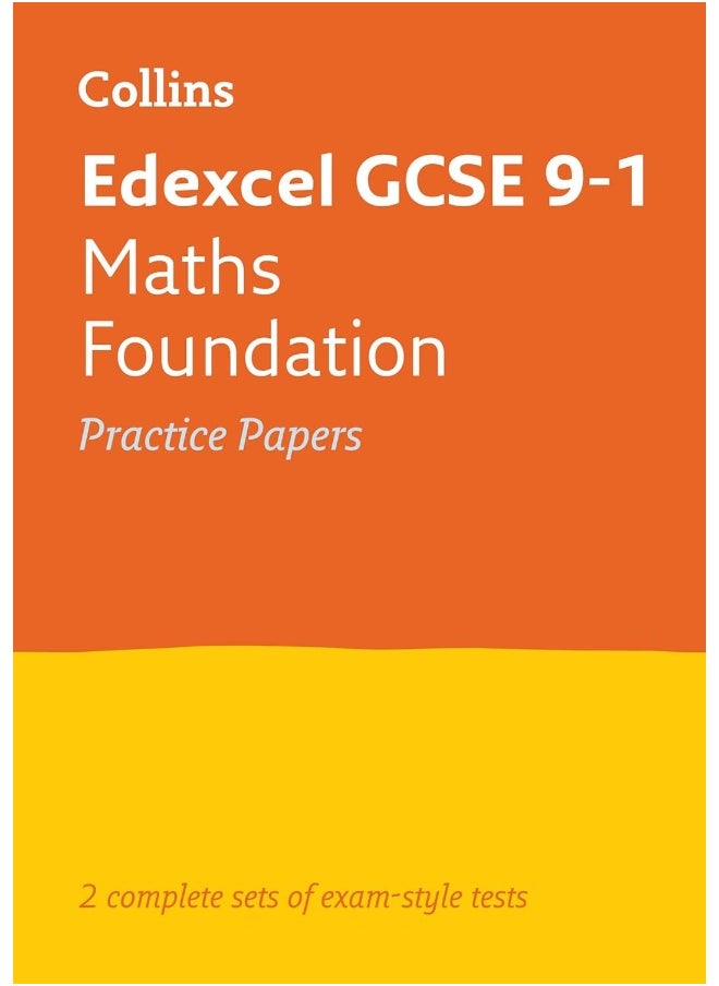 Edexcel GCSE 9-1 Maths Foundation Practice Papers: Ideal for the 2025 and 2026 exams  - Image 1