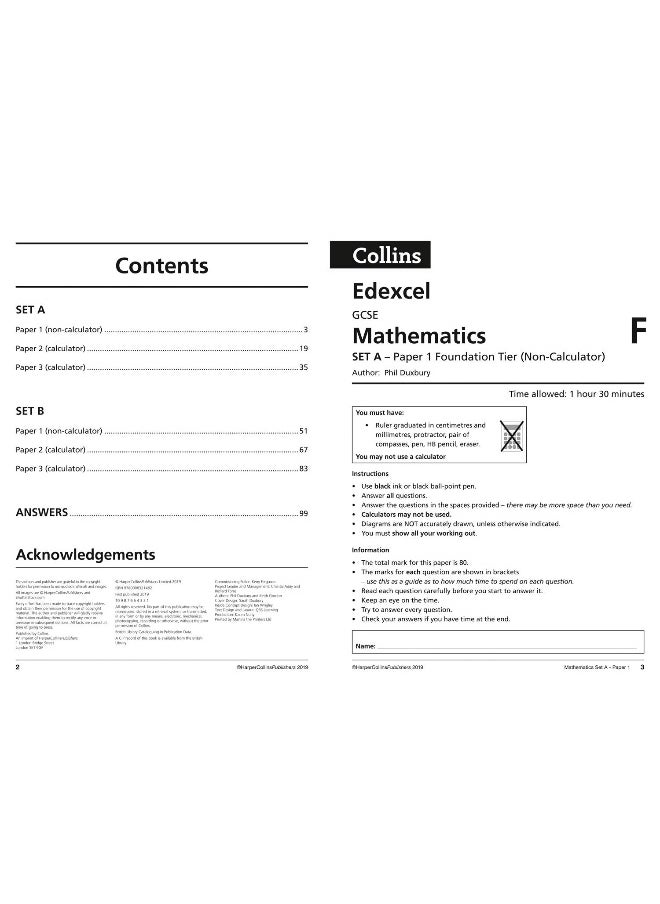 Edexcel GCSE 9-1 Maths Foundation Practice Papers: Ideal for the 2025 and 2026 exams  - Image 4