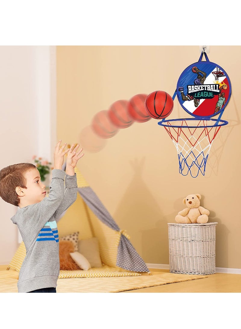Excefore Kids Toy Basketball Set Indoor Outdoor Hoop Game for Boys and Girls for Ages 3-12 Portable Foldable Design - Image 4