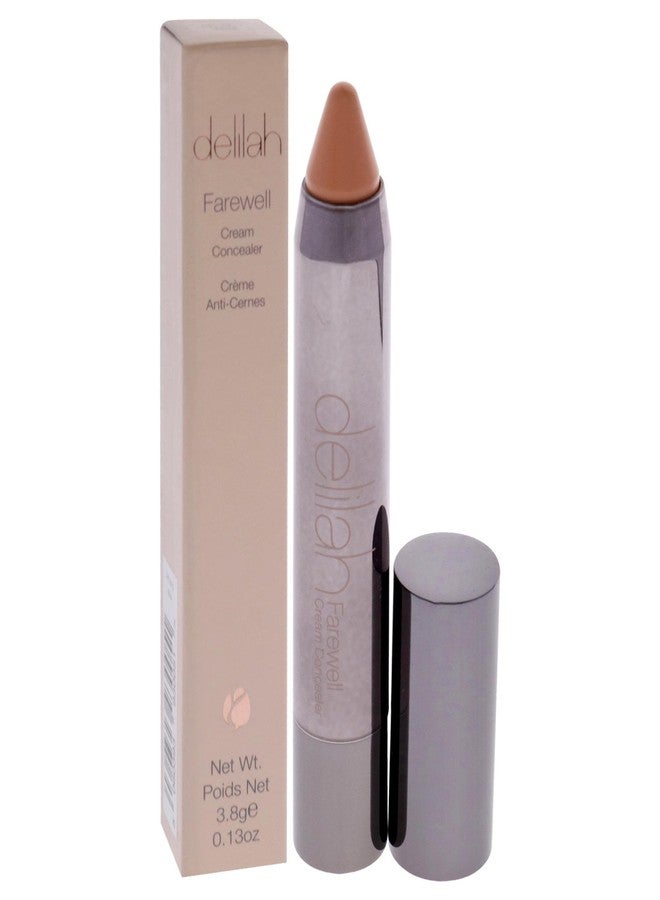 Delilah Almond Cream Concealer, Full Coverage, Hyaluronic Filling, Moisturizing, Creamy, Smoother, Softer Color Correcting Face Makeup, Cruelty Free, 0.13 Oz - Image 3