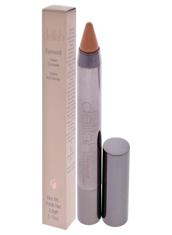 Delilah Almond Cream Concealer, Full Coverage, Hyaluronic Filling, Moisturizing, Creamy, Smoother, Softer Color Correcting Face Makeup, Cruelty Free, 0.13 Oz - Image 4