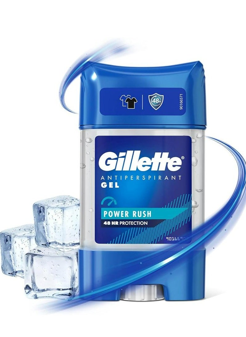 Antiperspirant Power Rush Gel 70 ML