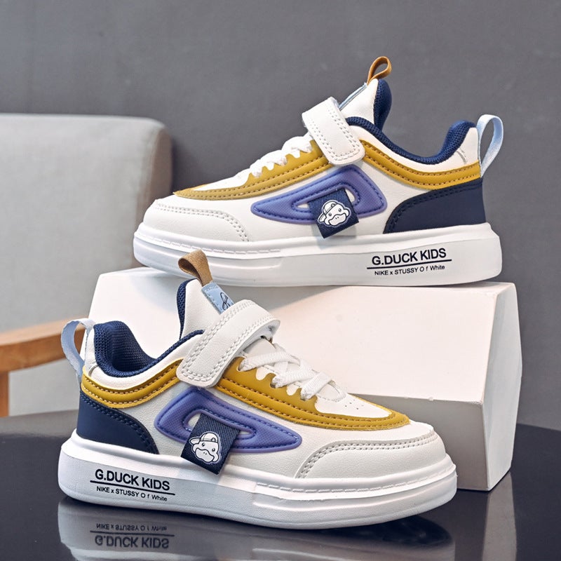 Little Yellow Duck Girls' Shoes 2024 New Breathable Children'S Sports Shoes For Small And Medium-Sized Children Boys Casual Shoes - Image 4