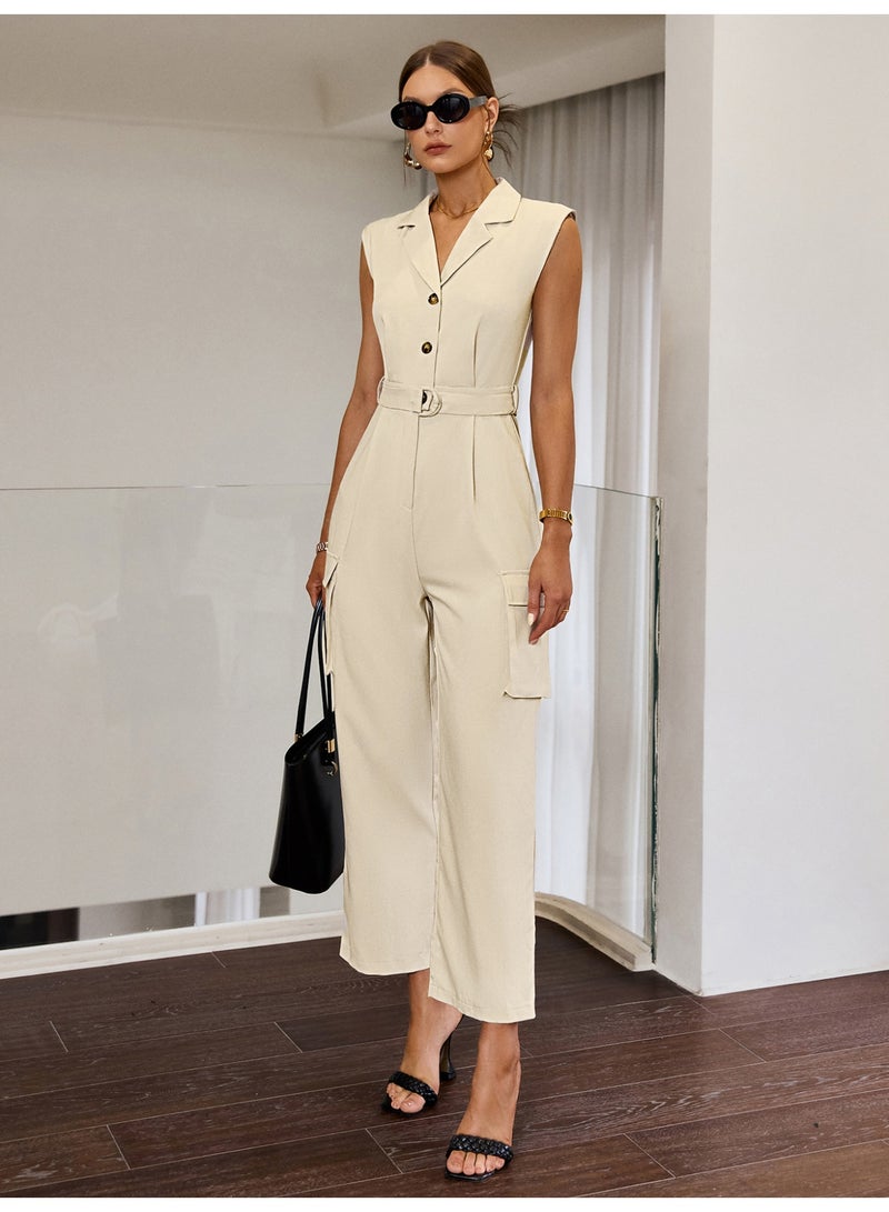 SIMPLEE Trendy Women's Jumpsuit - Fashionable Romper for Summer & Outings  - Image 3