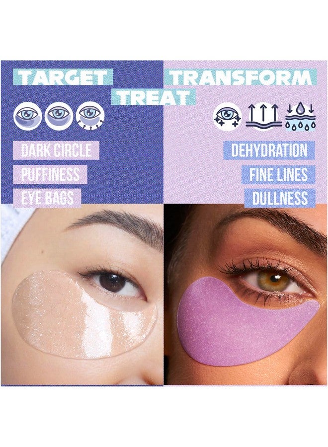 Tintark ULTIMATE HYDROGEL EYE MASK DUO-PACK 28 Pairs, Reduce Dark Circles Puffiness Eye Bags,Under Eye Patches, Eye Gel Pads, Rejuvenate Eye Area Tiredness Brightening, Plumps Fine Lines - Image 2