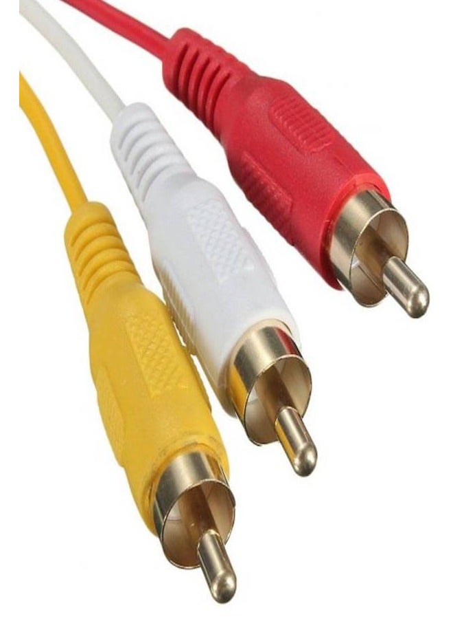 HDMI Male To 3 RCA Video Audio Converter Cable  - Image 3