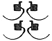 RPM 72112 Dromida Landing Gear Vista Ominus and Ominus FPV Set of 4 Black - Image 3