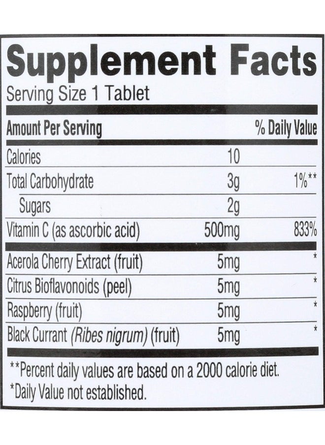 365 by Whole Foods Market Vitamin C Plus Acerola C 500Mg 90 Tablets  - Image 4