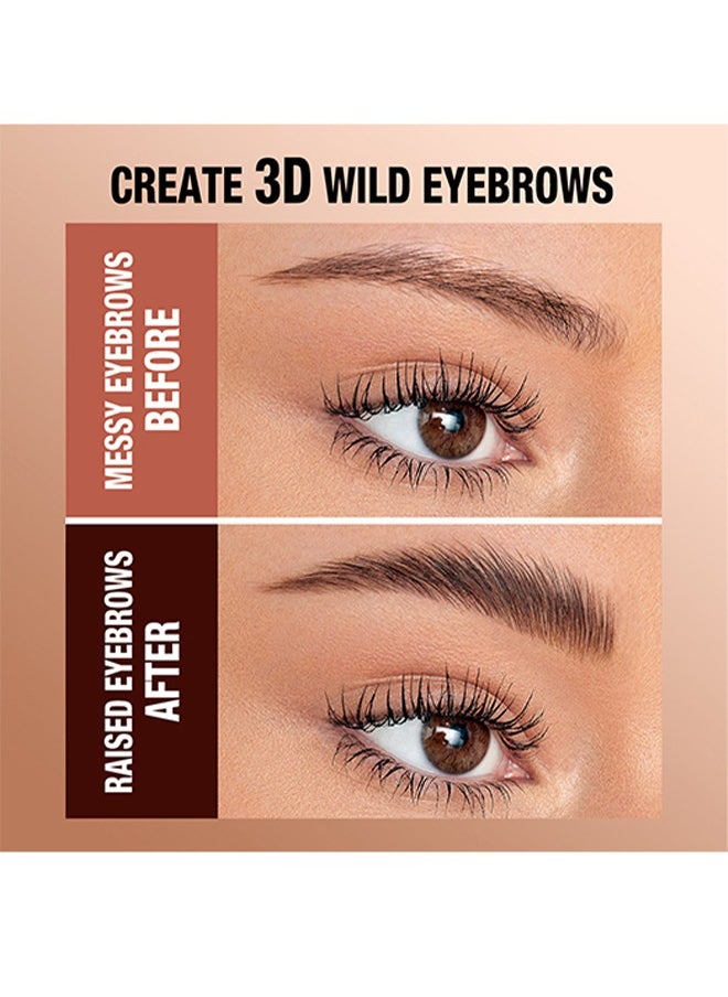 EELHOE - Eyebrow Gel Brow Pomade- 2 In 1 Eyebrow Styling Wax, Clear Eye Brow Gel Waterproof & Long Lasting,  Eyebrow Styling and Brow Pomade Gel With Brush(#02) - Image 1