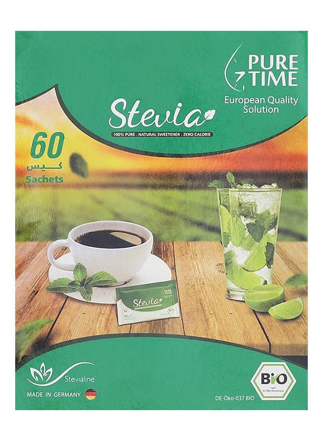 Natural Sweetner 60 Sachets grams
