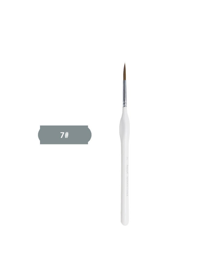 Nine Extremely Three-sided Drawing Pen Watercolor Gouache Brushwork Outline Tracing Pen Drawing Surface-drawing Photo Pen Extra Traditional Chinese Painting Hand-painted - Image 1