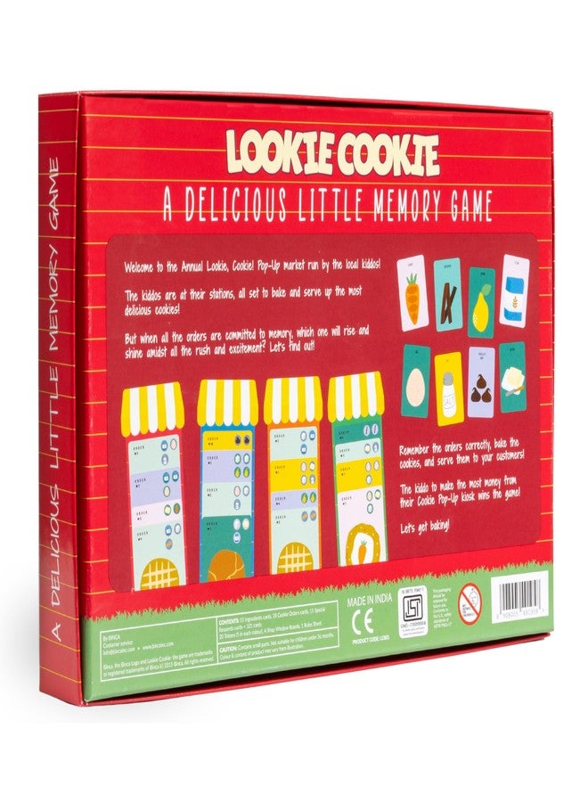 بينكا لعبة بينكا لوكي كوكي - لعبة بطاقات الذاكرة للأطفال من عمر 6 سنوات فما فوق | لعبة ممتعة لتنمية الذاكرة والتركيز | هدية لتنمية المهارات المعرفية للأطفال من عمر 4 و5 و6 سنوات (2-4 لاعبين) - Image 2