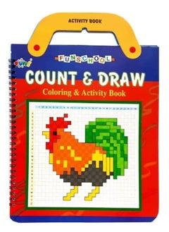 Generic Counting and Draw a Coloring Book for Toddlers (Girls and Boys) to Teach Painting Skills and Coloring Education 8 Pages  - Image 1