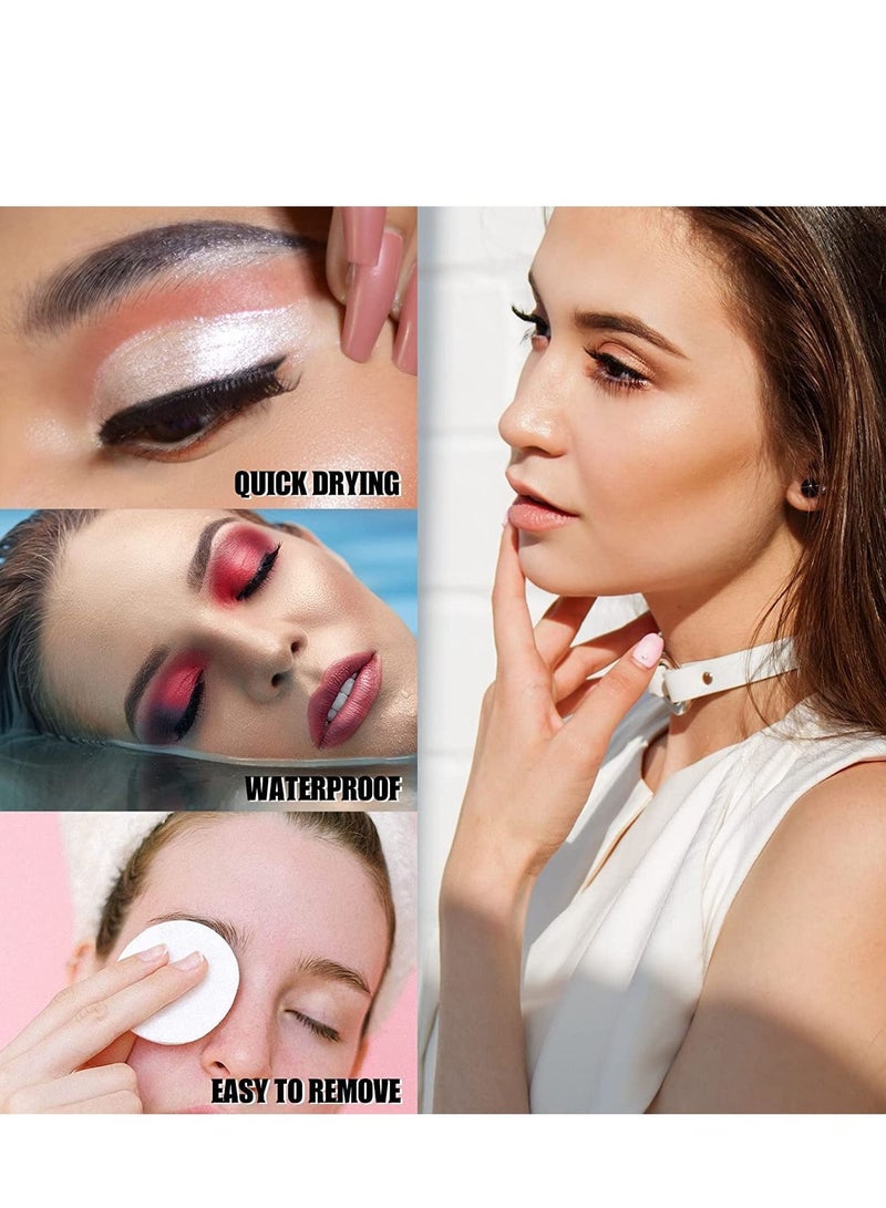 Y&D Reusable Self-Adhesive Eyelashes No Eyeliner or Glue Needed, False Lashes Stable and Easy to Put On, Natural Look Waterproof Fake Eyelashes, Perfect Gift for Women (2-Pairs)  - Image 5