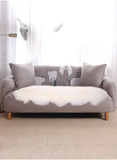 Garlo Faux Sheepskin Rugs Faux Fleece Chair Cover Seat Pad Soft Fluffy Shaggy Area Rugs For Bedroom Sofa Floor  - Image 5