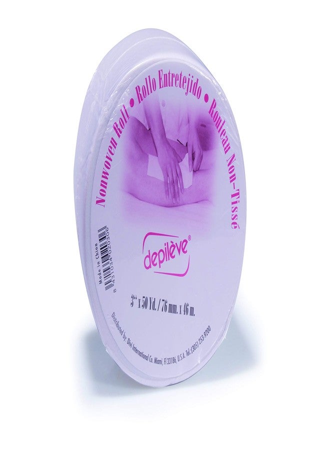 Depileve Wax Strips Roll - Nonwoven Waxing Strips - Facial and Body Hair Removal - 50 Yards - Image 1