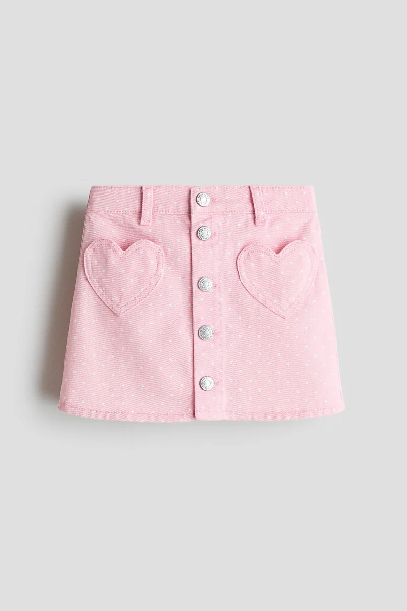 H&M A-line denim skirt