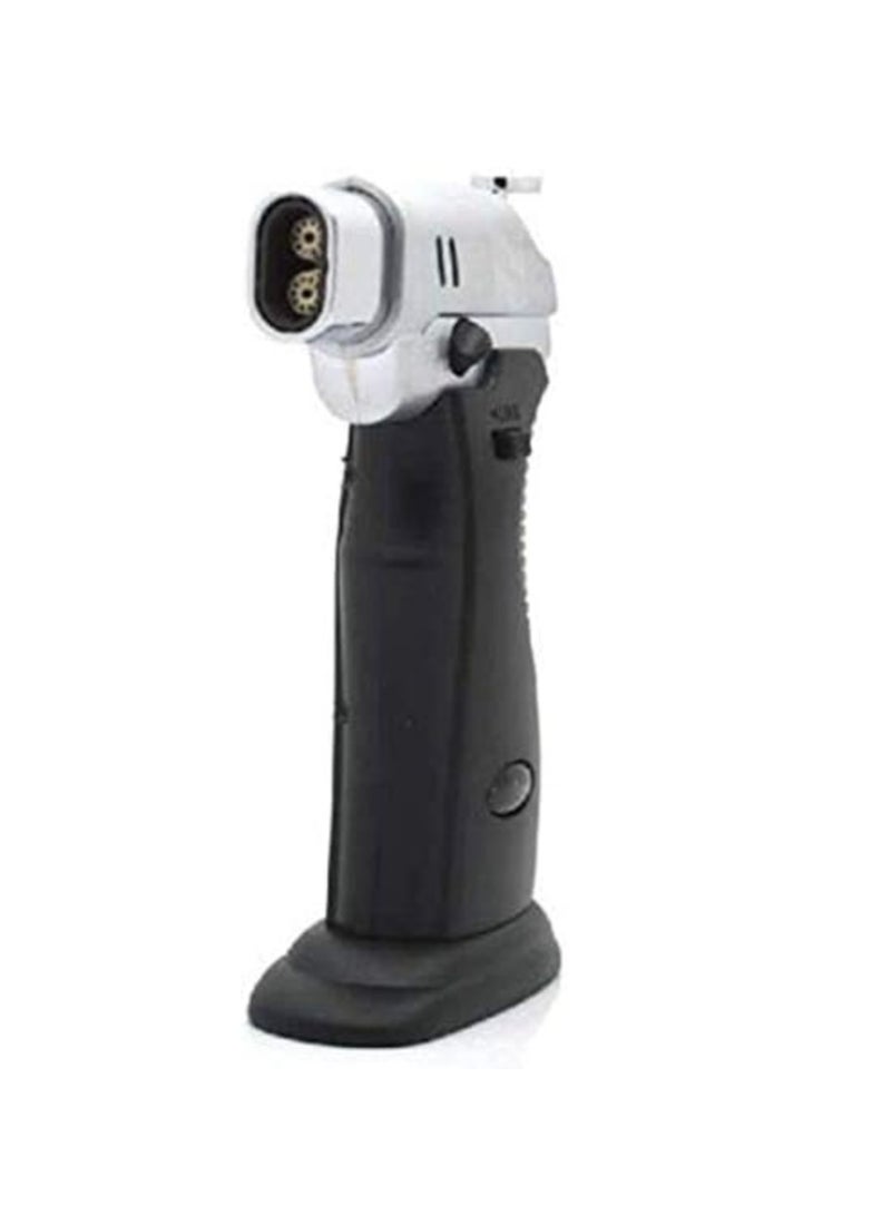 Lighter Windproof Refillable Lighter with Flame Lock for Outdoor, Camping, BBQ, Kitchen - Image 5