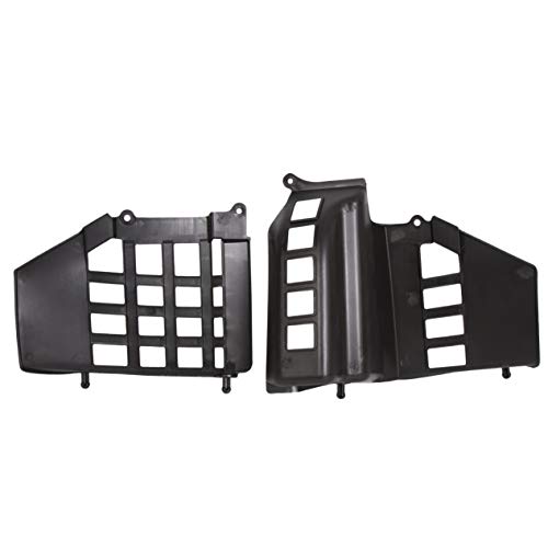 ECOTRIC Black Heel Guard Compatible with 1987-2006 Yamaha Banshee Replacement for 3GG-21691-00-00 3GG-21621-00-00 Left + Right (Pair) - Image 4