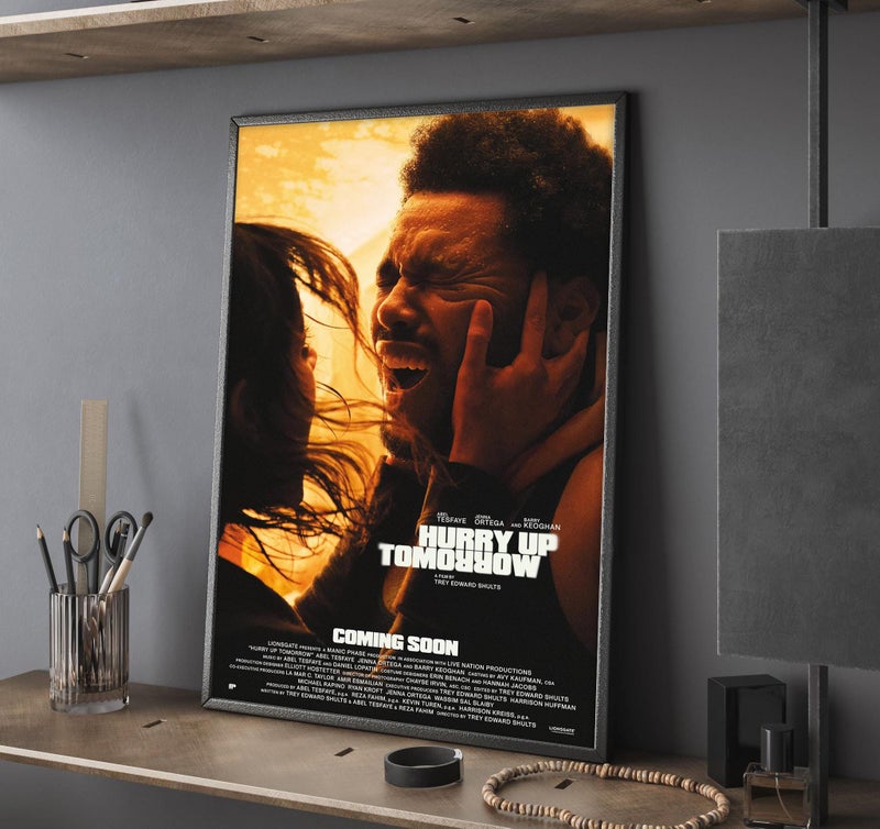 TNESSENTIAL Hurry Up Tomorrow Movie Poster, Canvas Prints, Wall Art, Home Decor, Perfect Gift, Unframed - Image 1