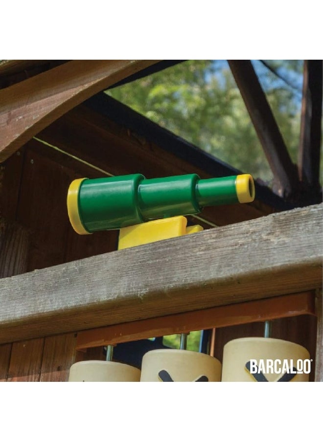 Barcaloo - Barcaloo Kids Playset Telescope â€“ Outdoor Backyard Playground Accessories for Kids Outdoors, Pirate Telescope for Swingset, Jungle Gym Accessories, Treehouse, Playset Accessories - Image 1