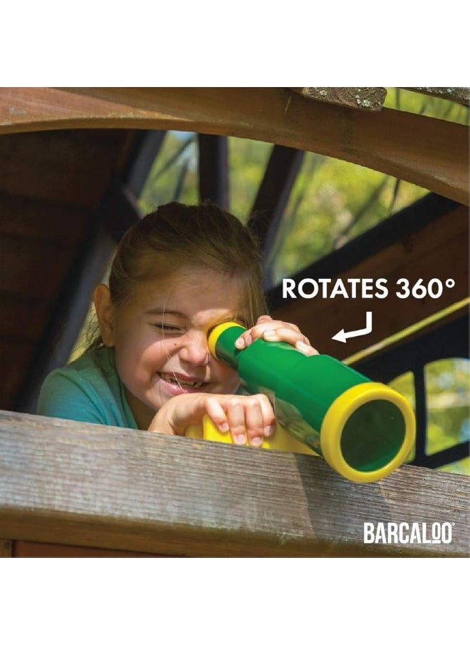 Barcaloo - Barcaloo Kids Playset Telescope â€“ Outdoor Backyard Playground Accessories for Kids Outdoors, Pirate Telescope for Swingset, Jungle Gym Accessories, Treehouse, Playset Accessories - Image 1